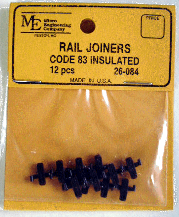 Micro Engineering Code 55 Insulated Rail Joiners